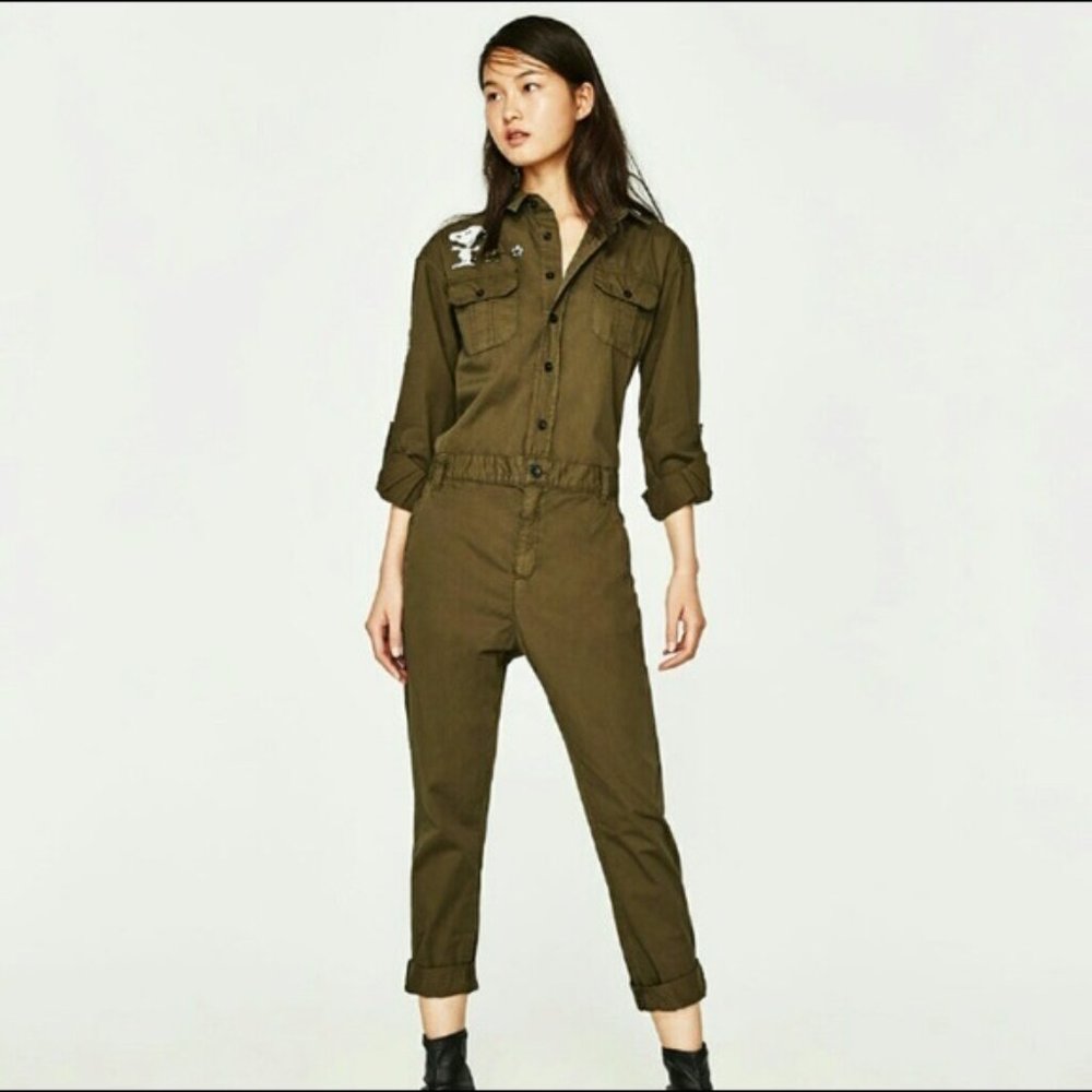 Zara Peanuts Jumpsuit